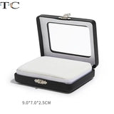 Diamond Ring Storage Box Metal Lock Display Bare Stone Box