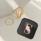 Portable PU Leather Jewelry Case Box Organizer