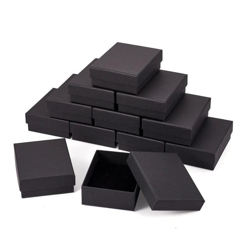Earring Necklace Bracelet Organizer Box - Cardboard Display Boxes