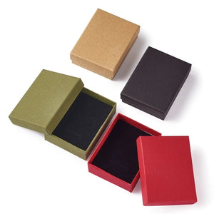 Earring Necklace Bracelet Organizer Box - Cardboard Display Boxes