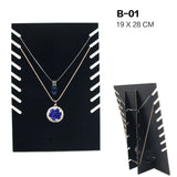 Velvet Jewelry Organizer Necklace Holder Display