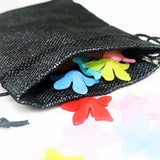 Jute Drawstring Beads Gift Bag 50pcs Burlap Bags Wedding Party Candy Packaging