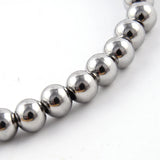 Knight Arrival Stainless Steel Beads Bracelet Women's Pendant Letters Bracelet