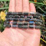 Labradorite Stone Beads for DIY Jewelry Making 7.5inch
