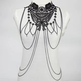 Lace Body Chain Jewelry Women's Cosplay Halloween Costume