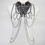 Lace Body Chain Jewelry Women's Cosplay Halloween Costume