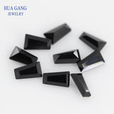 CZ Stone Beads Trapezium Shape 2x1.25x1mm~8x4x2mm