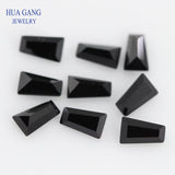 CZ Stone Beads Trapezium Shape 2x1.25x1mm~8x4x2mm