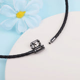 925 Silver Bead & Charm Leather Bracelet DIY Jewelry Making