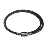 925 Silver Bead & Charm Leather Bracelet DIY Jewelry Making