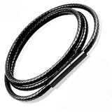 Leather Chain Necklace for DIY Women Men Braid Rope Long Necklace 40/50/60/70CM