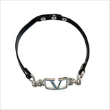 Leather Choker Necklace Chain Clavicle For Girls Female Gift