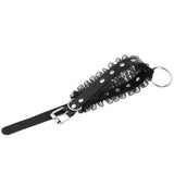 Leather Choker Necklace Goth Lace Collar