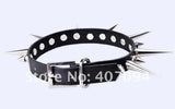Leather Choker Necklace Punk Rock Gothic Torques Leather Stud