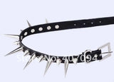 Leather Choker Necklace Punk Rock Gothic Torques Leather Stud