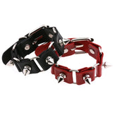 Studded Leather Bracelet Cuff Goth Punk Spiked Bracelet Rivet Bangle