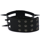Leather Choker Necklace Goth Punk Harajuku Sexy Choker Girls Gothic Accessory