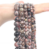 Red Natural Gem Crystal Texture Beads for Jewelry Making