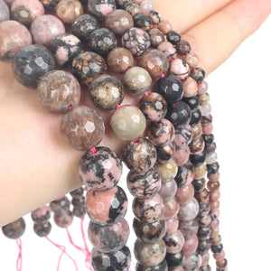 Red Natural Gem Crystal Texture Beads for Jewelry Making