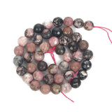 Red Natural Gem Crystal Texture Beads for Jewelry Making