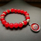 Africa Red Beads Anklet Set - Greek Organization Bracelet