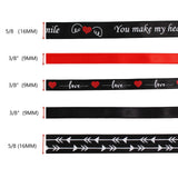 Love Ribbon Lover Box Packaging Bowknot Hair Jewelry Bouquet Decor