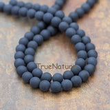 Matte Agates Dull Polish Round Loose Beads 10 mm