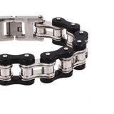 Men's Biker Bicycle Chain Link Bracelet Stainless Steel Retro Jewelry