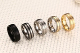 Titanium Carbide Men's Wedding Band Classic Boyfriend Gift