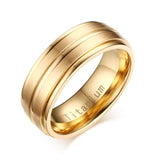 Titanium Carbide Men's Wedding Band Classic Boyfriend Gift