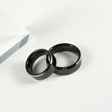 Men's Music Guitar Engraved Ring 8mm Tungsten Carbide Band