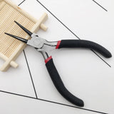 Mini Jewelry Pliers Cutter Chain Round Bent Nose Beading Making Tool Kit