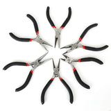 Mini Jewelry Pliers Cutter Chain Round Bent Nose Beading Making Tool Kit