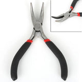 Mini Jewelry Pliers Cutter Chain Round Bent Nose Beading Making Tool Kit