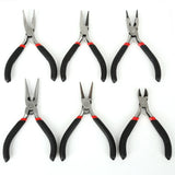 Mini Jewelry Pliers Cutter Chain Round Bent Nose Beading Making Tool Kit