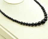 Natural Chalcedony Necklace Round bead Jade jewelry Amulet Men Women