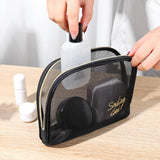 Nylon Mesh Cosmetic Storage Travel Bag