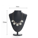 Gray Necklace Pendant Mannequin Stand Jewelry Display