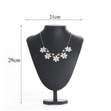 Gray Necklace Pendant Mannequin Stand Jewelry Display