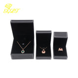 PU Jewelry Box Pendant Bracelet Set Box For Necklace Jewelry Packaging Box