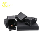 PU Jewelry Box Pendant Bracelet Set Box For Necklace Jewelry Packaging Box