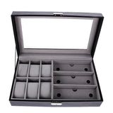 Eyeglasses Storage Organizer with Top Lid