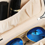 Multi-plaid Glasses Box for Women Men