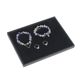 PU Velvet Jewelry Display Tray Organizer Case