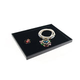 PU Velvet Jewelry Display Tray Organizer Case