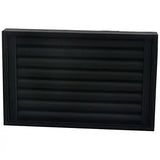 PU Leather 7 Slots Ring Earrings Trays Showcase Display Jewelry Organizer