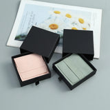 Paper Box Multicolor Microfiber Bag Jewelry Packing Earrings Display Sets