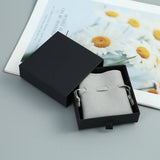 Paper Box & Microfiber Jewelry Bag Gift Bag Earrings Display Sets