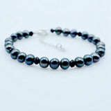 Freshwater Pearl Crystal Beaded Ladies Bracelet