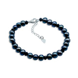 Freshwater Pearl Crystal Beaded Ladies Bracelet